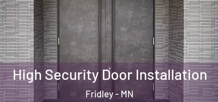 High Security Door Installation Fridley - MN
